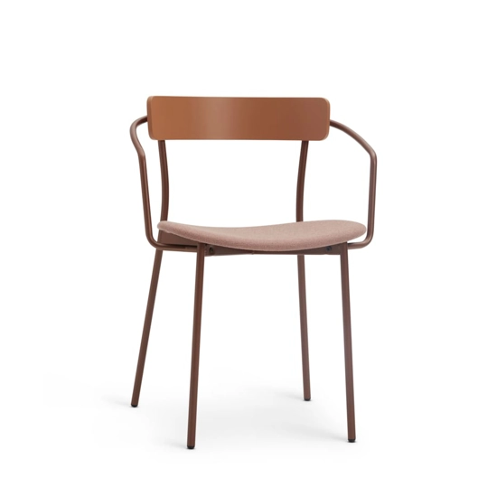 Kat Metallo - Imbottita con Braccioli Metal chairs Origins 1971 4