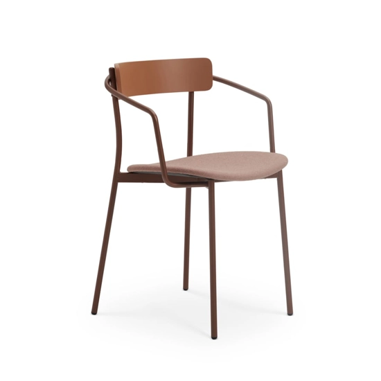 Kat Metallo - Imbottita con Braccioli Metal chairs Origins 1971 6