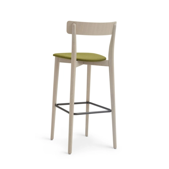 Kat Sgabello Legno - Imbottito Wooden stools Origins 1971 2