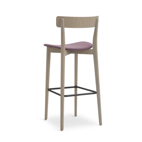 Kat Sgabello Legno - Imbottito Wooden stools Origins 1971 5