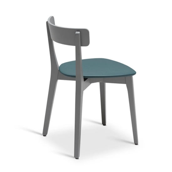 Kino Imbottita Sedie in legno moderne Origins 1971 3