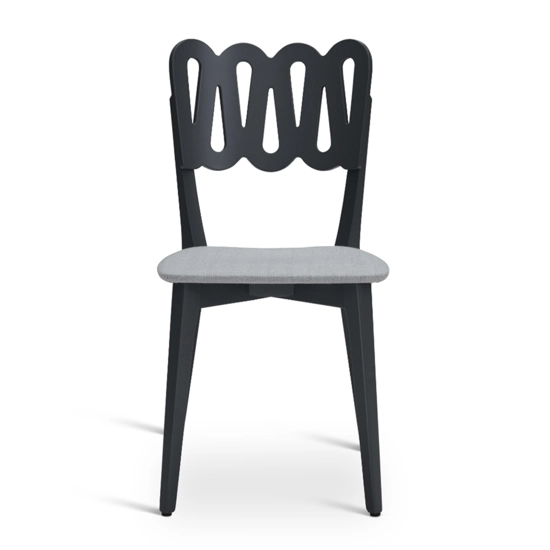 Lotus Imbottita Sedie in legno moderne Origins 1971 1