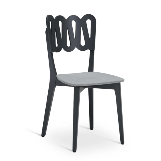 Lotus Imbottita Sedie in legno moderne Origins 1971 2