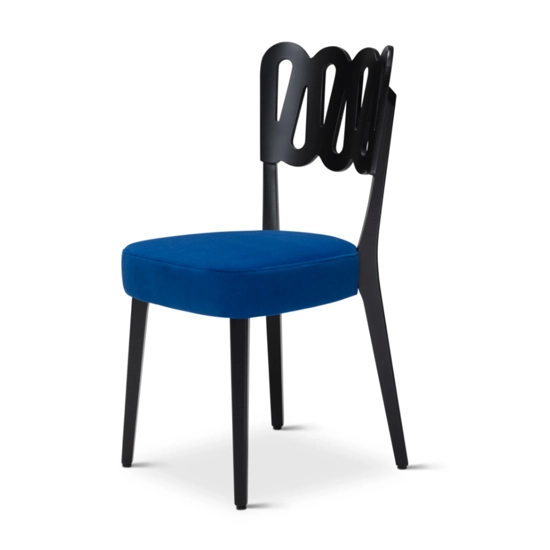 Lotus Imbottita Sedie in legno moderne Origins 1971 7