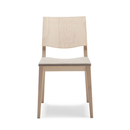 Maxim Imbottita Sedie in legno moderne Origins 1971 1