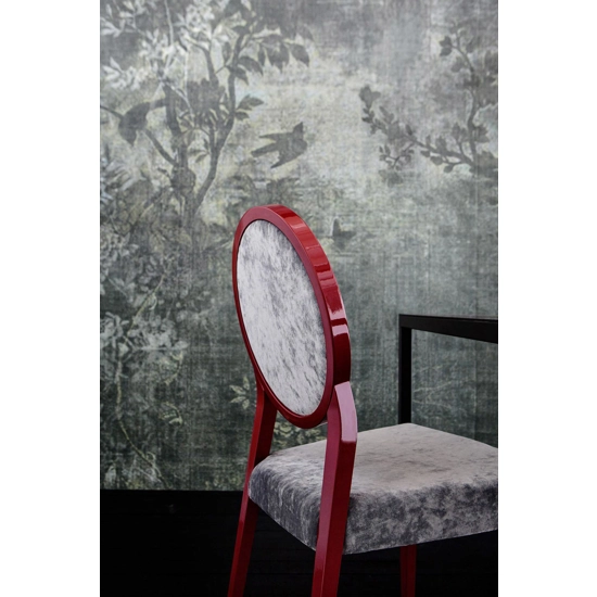 Medaillon Sedie in legno moderne Origins 1971 7