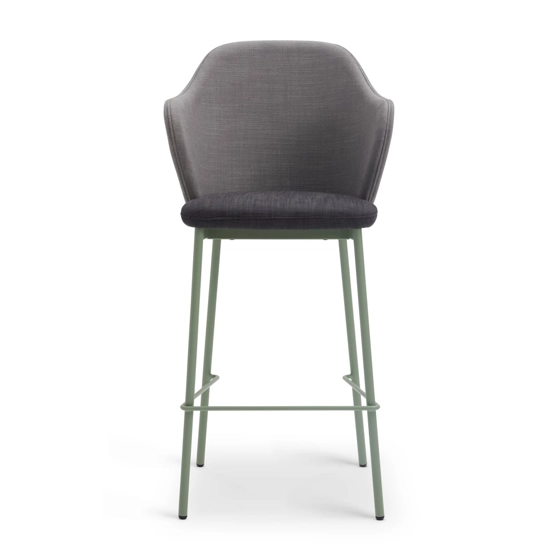 Page Sgabello Metallo Upholstered stools Origins 1971 1