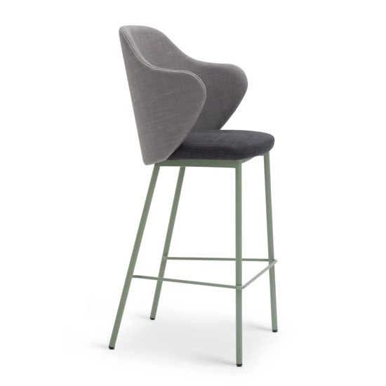 Page Sgabello Metallo Upholstered stools Origins 1971 2