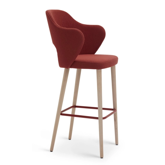 Quinn Sgabello Legno Sgabelli contract Origins 1971 2