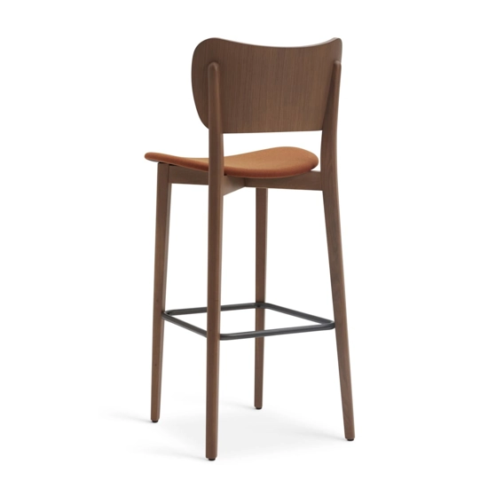 Rami Sgabello Legno - Imbottito Sgabelli contract Origins 1971 5