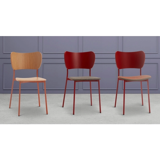 Rami Metallo Sedie in legno moderne Origins 1971 4