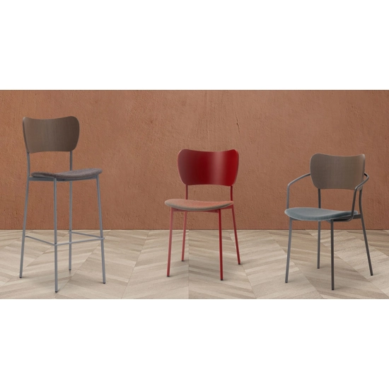 Rami Metallo Sedie in legno moderne Origins 1971 5