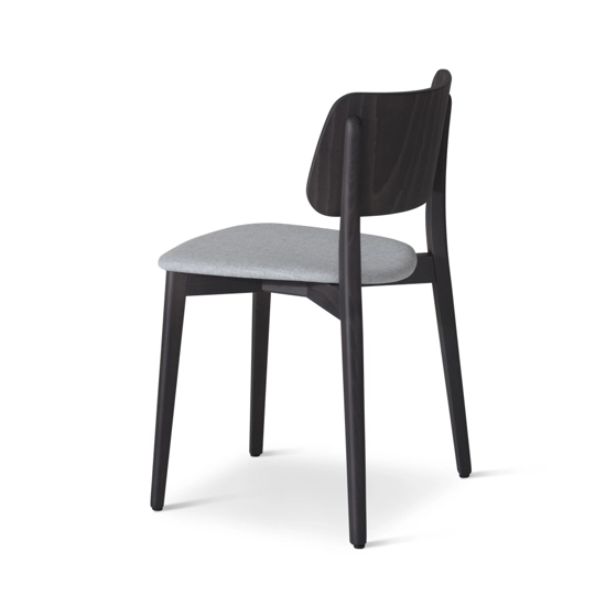 Tula Legno - Imbottita Sedie in legno moderne Origins 1971 4