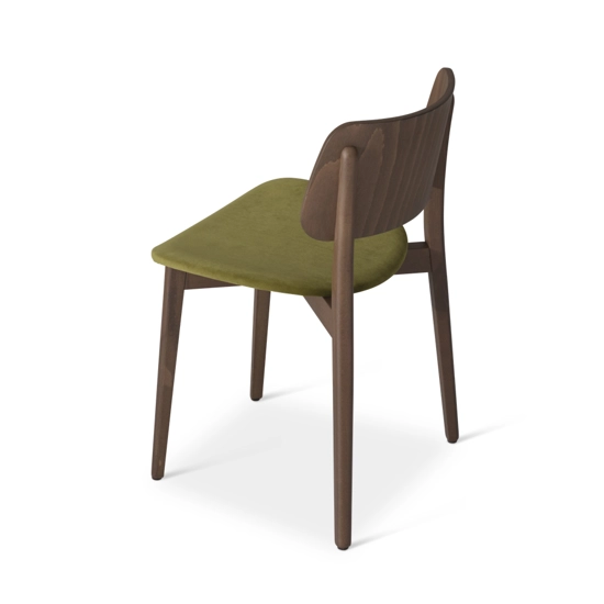 Tula Legno - Imbottita Sedie in legno moderne Origins 1971 9