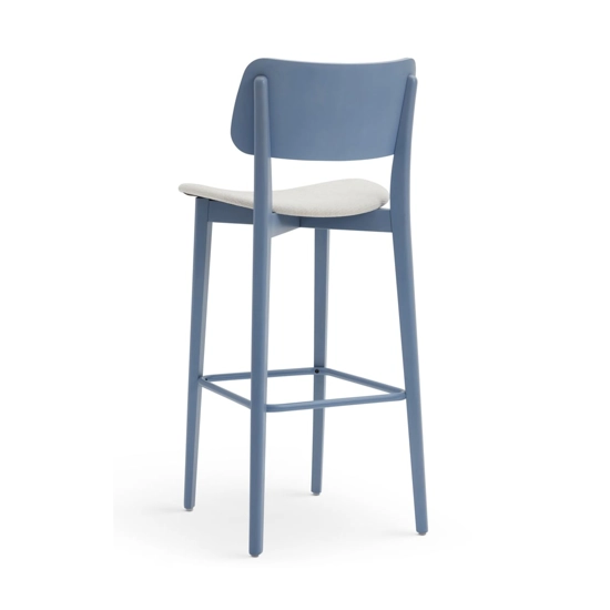 Tula Sgabello Legno - Imbottito Sgabelli contract Origins 1971 5