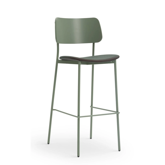 Tula Sgabello Metallo - Imbottito Sgabelli contract Origins 1971 4