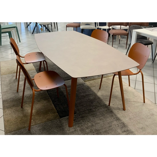 TAVOLO SQUID + 4 SEDIE SI-SI Outlet tables Scab 4