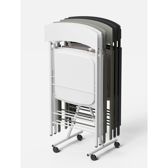 Slim chair trolley Folding chairs Pezzani 4