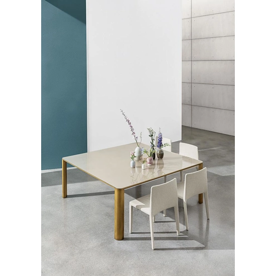Kodo Quadrato 140x140 Tavoli in ceramica Sovet 4