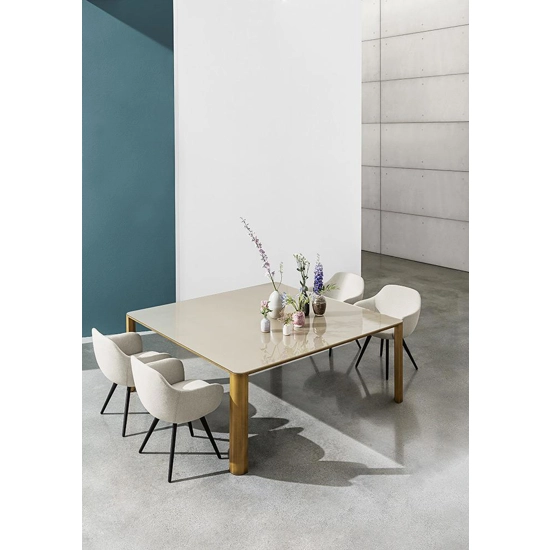 Kodo Quadrato 140x140 Tavoli in ceramica Sovet