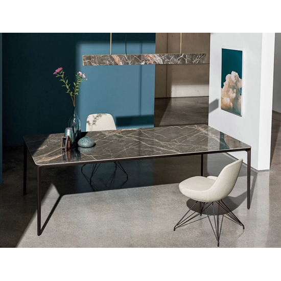 Slim 120x80 Fisso Tavoli moderni Sovet 6