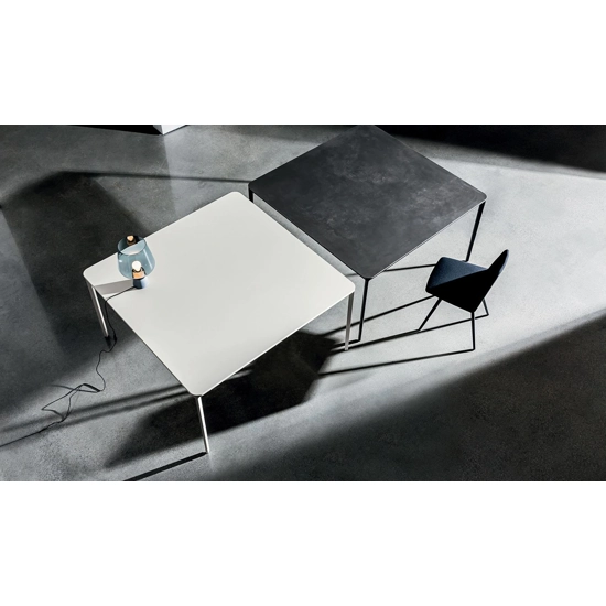 Slim 90x90 Quadrato Tavoli moderni Sovet
