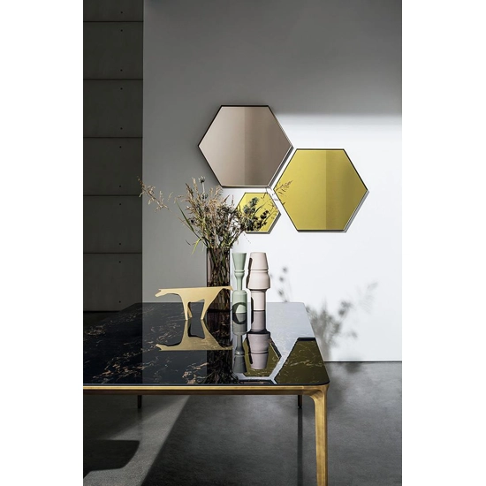 Slim 90x90 Quadrato Tavoli moderni Sovet 6