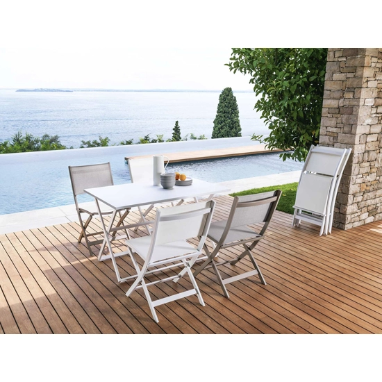 Queen Folding Table 120x80 Tavolo da giardino ed esterni Talenti