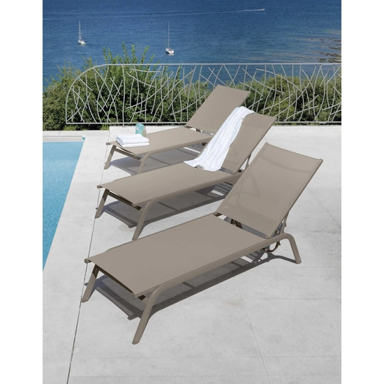 Step Sunbed Sunbeds and deck chairs in the garden Talenti 2