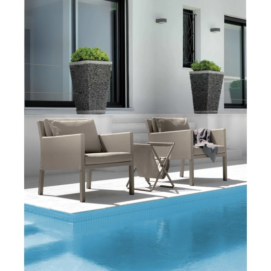 Step Living Armchair Outdoor sofas and armchairs Talenti 4