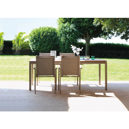 Timber Dining 200x100 (280) Tavoli da esterno Talenti 1