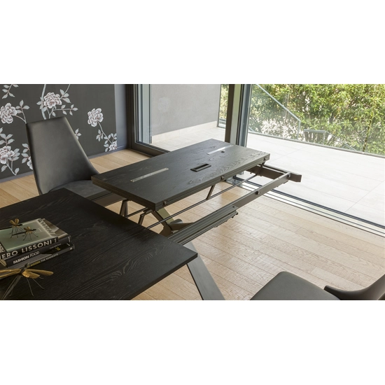 Delta 160x90 (260) - Allunga con Continuità di Vena Tavoli moderni Altacom 4