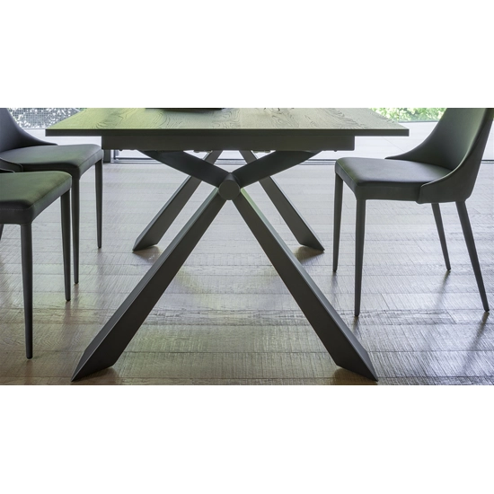 Delta 198x98 (298) - Allunga con Continuità di Vena Tavoli moderni Altacom 2