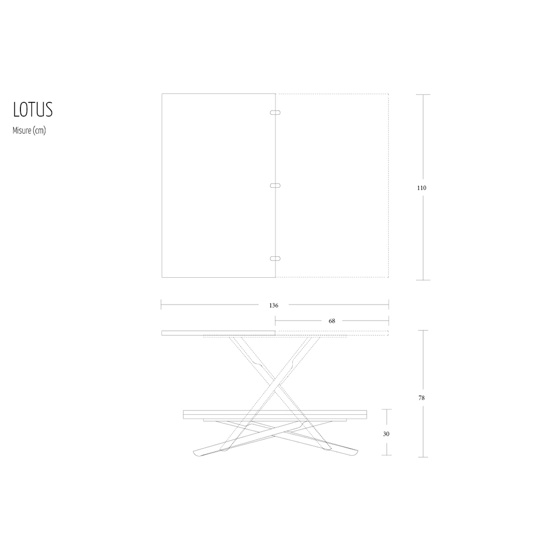 Lotus Tavoli trasformabili Altacom 6
