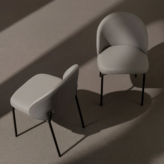 ARIEL Sedie imbottite Altacorte