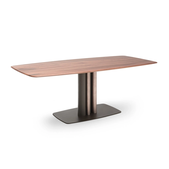 Cannes 200x105 - Piano Ovalizzato Tavoli moderni Altacorte 3