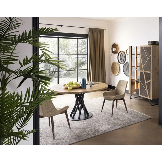 Gemini ø110 - Piano in Legno Tavoli moderni Altacorte 1