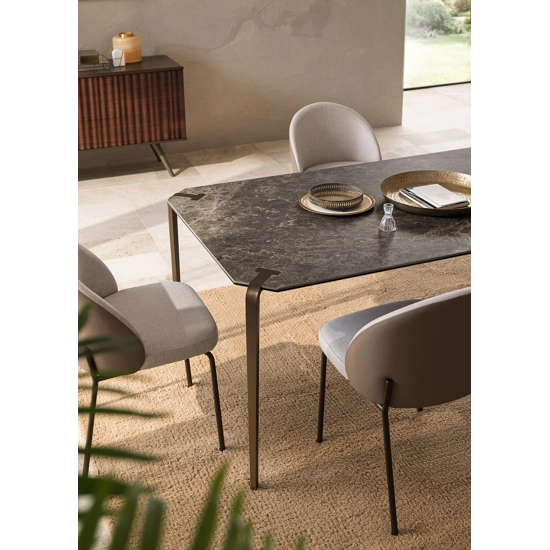 Tavolo LIO 220x100 - Piano in Ceramica Tavoli in ceramica Altacorte 1