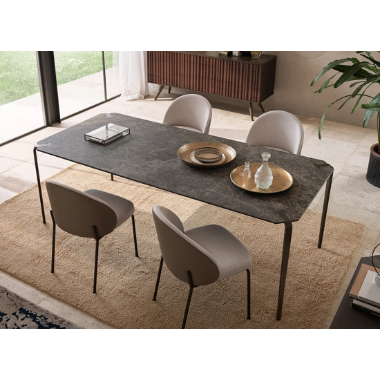 Tavolo LIO 220x100 - Piano in Ceramica Tavoli in ceramica Altacorte 2