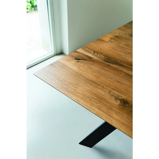 Metal 180x100 - Piano Legno Tavoli moderni Altacorte 2