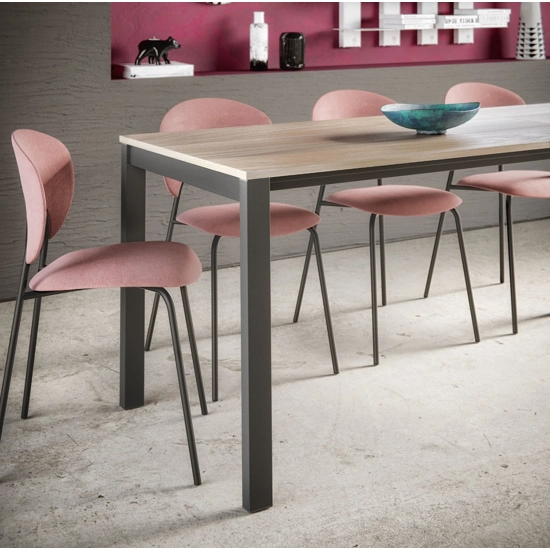 Watson 120x80 (170) Tavoli moderni Ambiance Italia 4