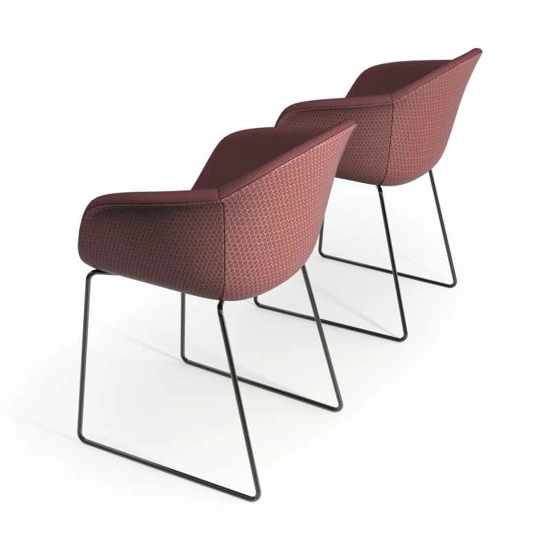 Smack PT Slitta Sedie imbottite Ambiance Italia 2