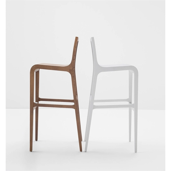 Foglia 429 Sgabelli in legno Billiani 1