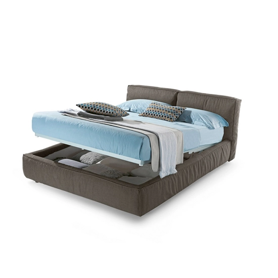 Elena H27 - Contenitore Folding Box - rete 180x200 Letto imbottito Bontempi Letti