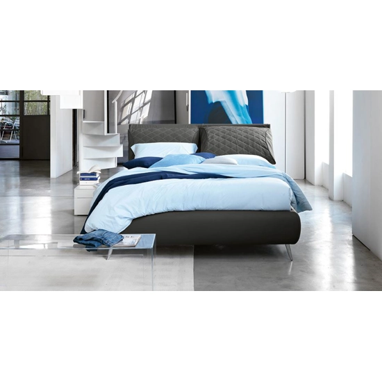 Malou Quilt H27 - Fix vano rete 180x200 Letto imbottito Bontempi Letti