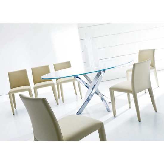 Sofia spalliera bassa Sedie Contract Bontempi 3