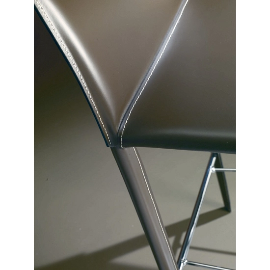 Linda Sgabello basso Sgabelli in pelle ed ecopelle Bontempi 3