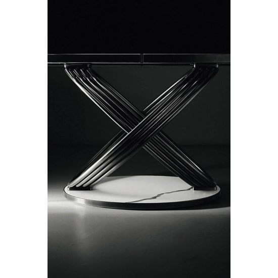 Fusion 150x106 (190-230) - Piano a Botte Tavoli moderni Bontempi 2