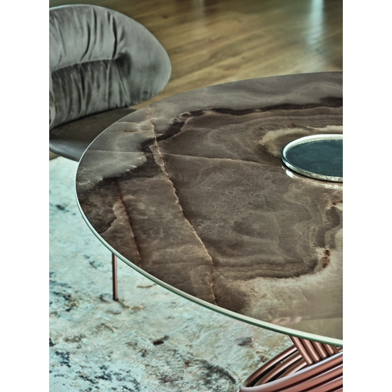 Fusion Round ø150 Modern tables Bontempi 3