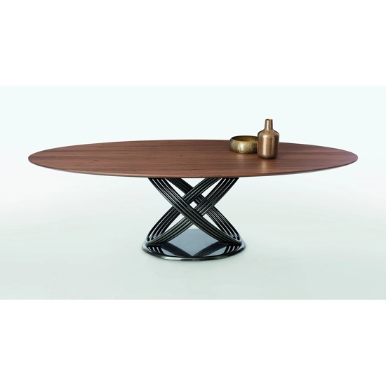 Fusion Elliptical 200x106 Fixed Modern tables Bontempi 4